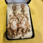 Χρυσά σκουλαρίκια αντίκες